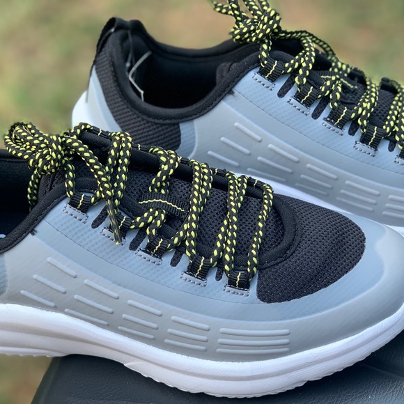 Athletic Works Sheer Lace Up Boys Fashion Sneaker - Picture 9 of 10